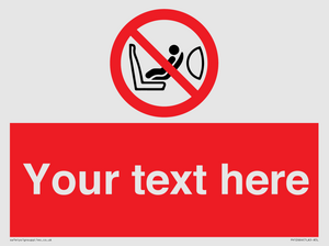 PH12664: Custom Prohibition: Child seat installation prohibited