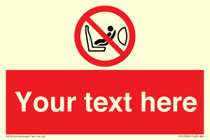 PH12664: Custom Prohibition: Child seat installation prohibited