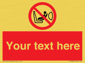 PH12664: Custom Prohibition: Child seat installation prohibited