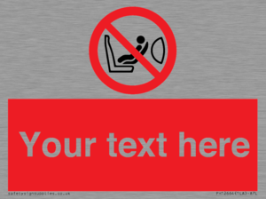 PH12664: Custom Prohibition: Child seat installation prohibited