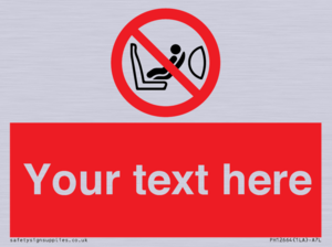 PH12664: Custom Prohibition: Child seat installation prohibited