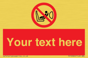 PH12664: Custom Prohibition: Child seat installation prohibited