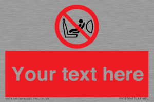 PH12664: Custom Prohibition: Child seat installation prohibited