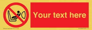 PH12664: Custom Prohibition: Child seat installation prohibited