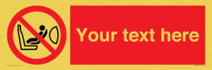 PH12664: Custom Prohibition: Child seat installation prohibited