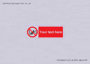 PH12664: Custom Prohibition: Child seat installation prohibited