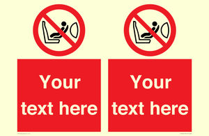 PH12664: Custom Prohibition: Child seat installation prohibited