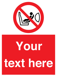 PH12664: Custom Prohibition: Child seat installation prohibited