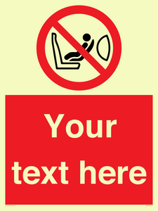 PH12664: Custom Prohibition: Child seat installation prohibited