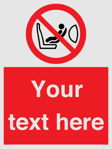 PH12664: Custom Prohibition: Child seat installation prohibited