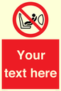 PH12664: Custom Prohibition: Child seat installation prohibited
