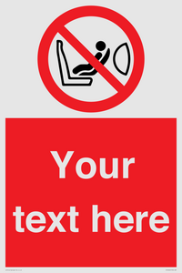 PH12664: Custom Prohibition: Child seat installation prohibited
