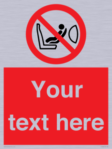 PH12664: Custom Prohibition: Child seat installation prohibited
