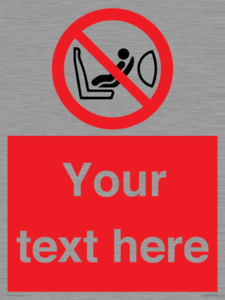 PH12664: Custom Prohibition: Child seat installation prohibited