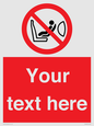 PH12664: Custom Prohibition: Child seat installation prohibited