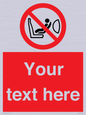 PH12664: Custom Prohibition: Child seat installation prohibited