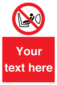PH12664: Custom Prohibition: Child seat installation prohibited