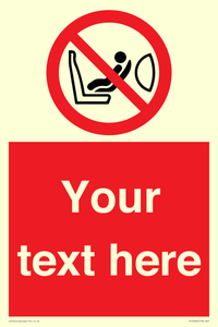 PH12664: Custom Prohibition: Child seat installation prohibited