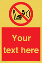 PH12664: Custom Prohibition: Child seat installation prohibited