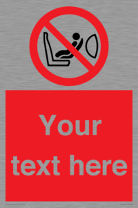 PH12664: Custom Prohibition: Child seat installation prohibited