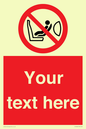PH12664: Custom Prohibition: Child seat installation prohibited