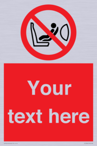 PH12664: Custom Prohibition: Child seat installation prohibited