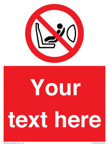 PH12664: Custom Prohibition: Child seat installation prohibited