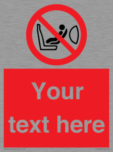 PH12664: Custom Prohibition: Child seat installation prohibited