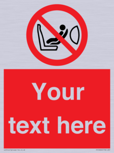 PH12664: Custom Prohibition: Child seat installation prohibited