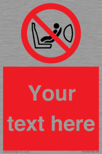 PH12664: Custom Prohibition: Child seat installation prohibited