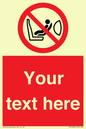PH12664: Custom Prohibition: Child seat installation prohibited