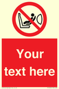 PH12664: Custom Prohibition: Child seat installation prohibited