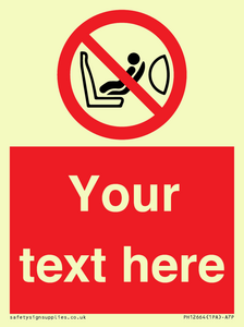 PH12664: Custom Prohibition: Child seat installation prohibited