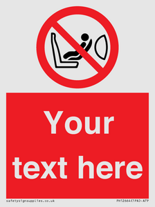 PH12664: Custom Prohibition: Child seat installation prohibited