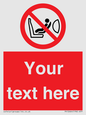 PH12664: Custom Prohibition: Child seat installation prohibited