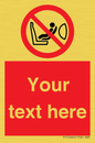 PH12664: Custom Prohibition: Child seat installation prohibited