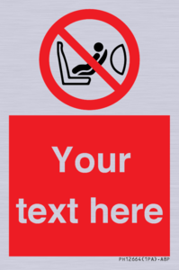 PH12664: Custom Prohibition: Child seat installation prohibited