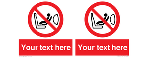 PH12664: Custom Prohibition: Child seat installation prohibited