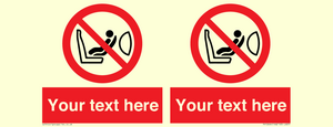 PH12664: Custom Prohibition: Child seat installation prohibited