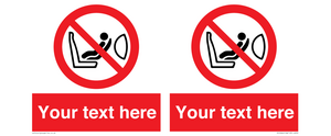PH12664: Custom Prohibition: Child seat installation prohibited