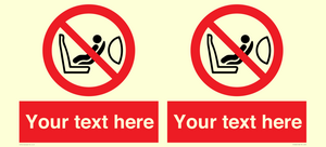 PH12664: Custom Prohibition: Child seat installation prohibited