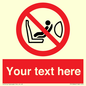 PH12664: Custom Prohibition: Child seat installation prohibited
