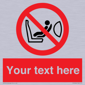 PH12664: Custom Prohibition: Child seat installation prohibited