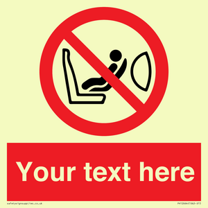PH12664: Custom Prohibition: Child seat installation prohibited
