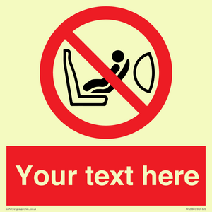 PH12664: Custom Prohibition: Child seat installation prohibited