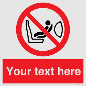 PH12664: Custom Prohibition: Child seat installation prohibited