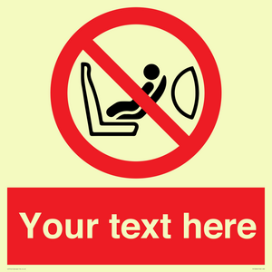 PH12664: Custom Prohibition: Child seat installation prohibited