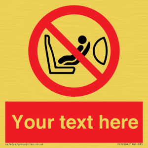 PH12664: Custom Prohibition: Child seat installation prohibited