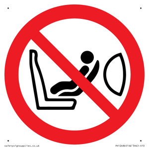 PH12686: Prohibition: Child seat installation prohibited