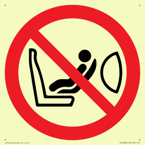 PH12686: Prohibition: Child seat installation prohibited